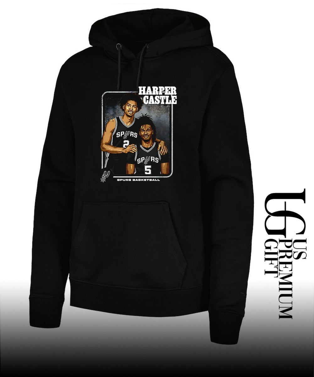 Dylan Harper and Stephon Castle San Antonio Spurs Step Brothers 2026 Unisex