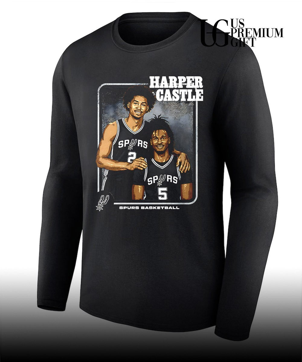 Dylan Harper and Stephon Castle San Antonio Spurs Step Brothers 2026 Unisex