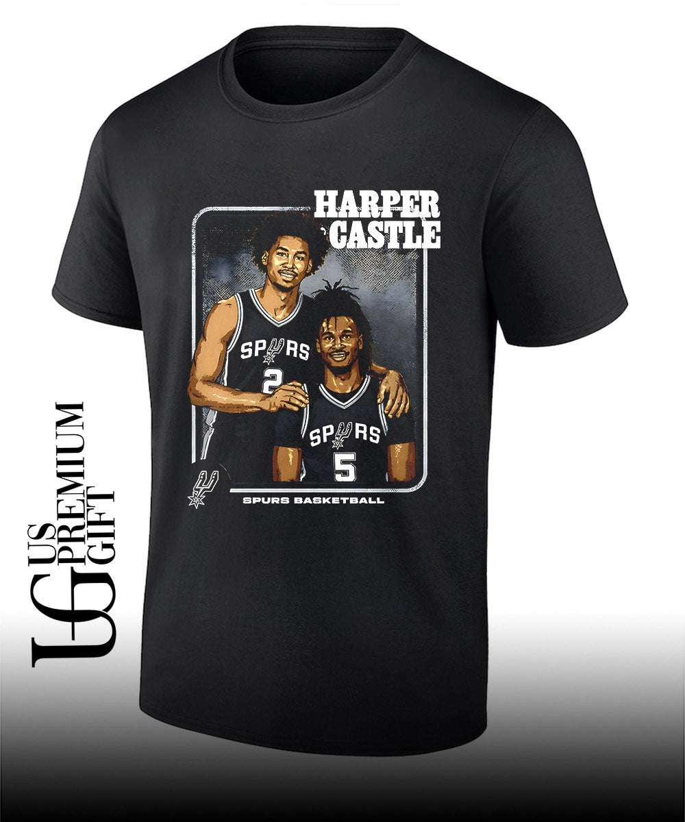 Dylan Harper and Stephon Castle San Antonio Spurs Step Brothers 2026 Unisex