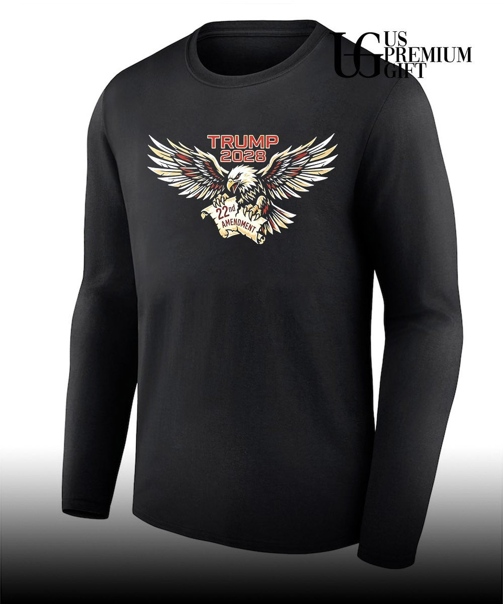 Eagle US Trump 2028 22nd Amendment shirt Unisex