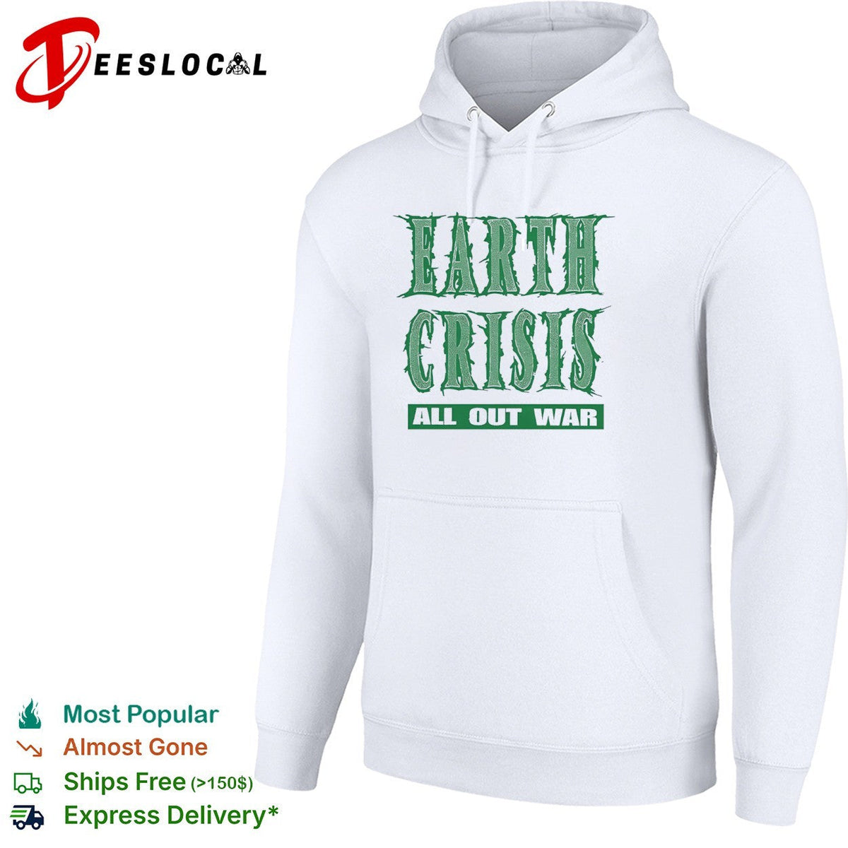 Earth Crisis All Out War Shirt Unisex