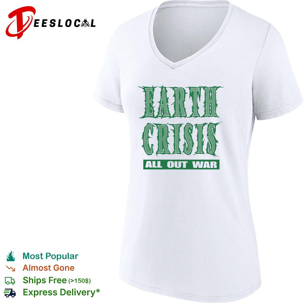 Earth Crisis All Out War Shirt Unisex