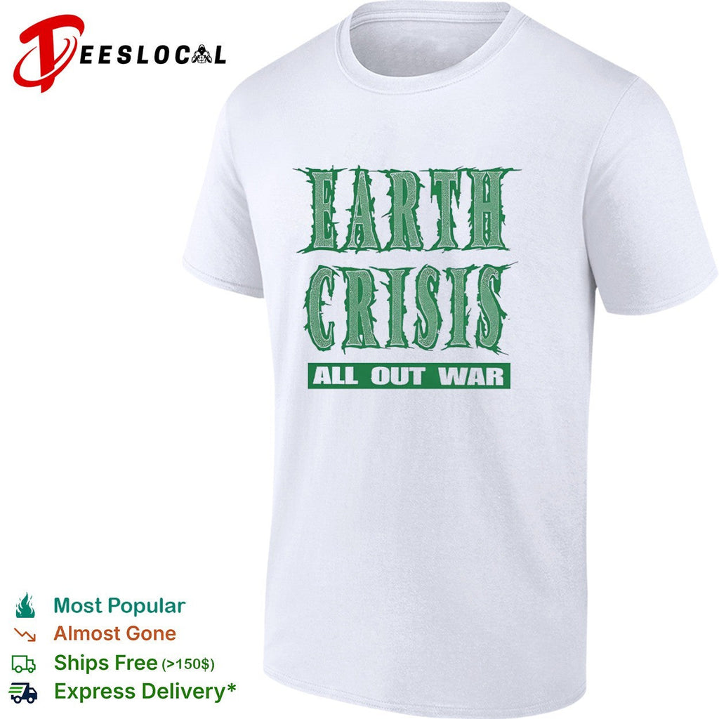 Earth Crisis All Out War Shirt Unisex