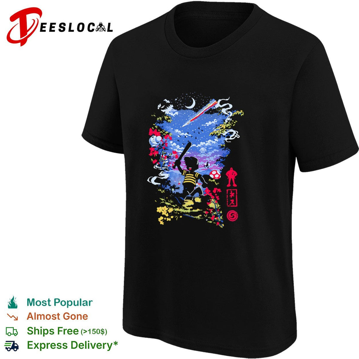 EarthBound Eagleland Meteorite shirt Unisex