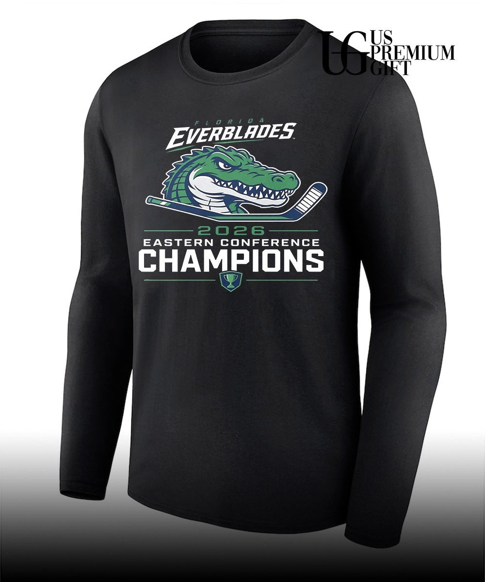 Eastern Conference Champions 2026 Florida Everblades hockey shirt Unisex
