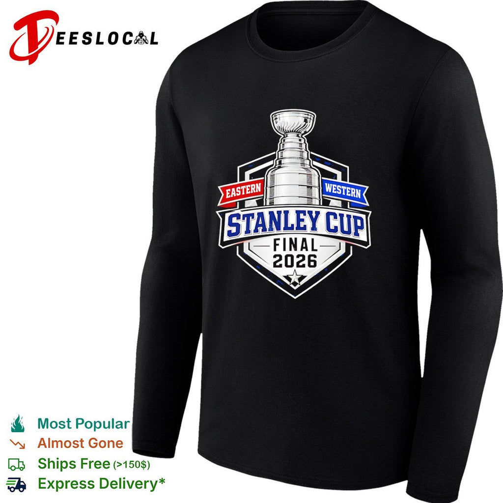 Eastern Western Stanley Cup Final 2026 NHL Hockey Championship Event Logo shirt Unisex