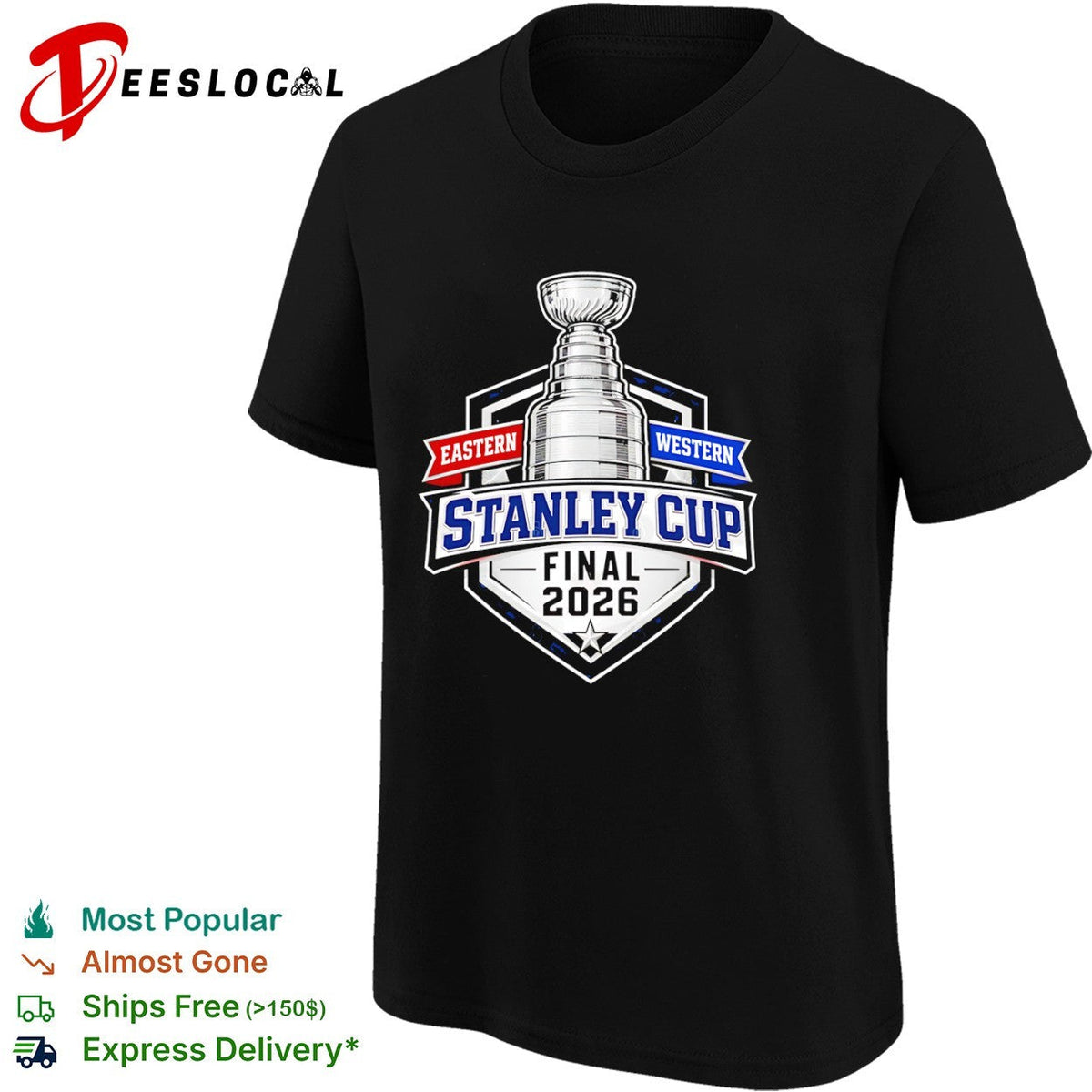 Eastern Western Stanley Cup Final 2026 NHL Hockey Championship Event Logo shirt Unisex