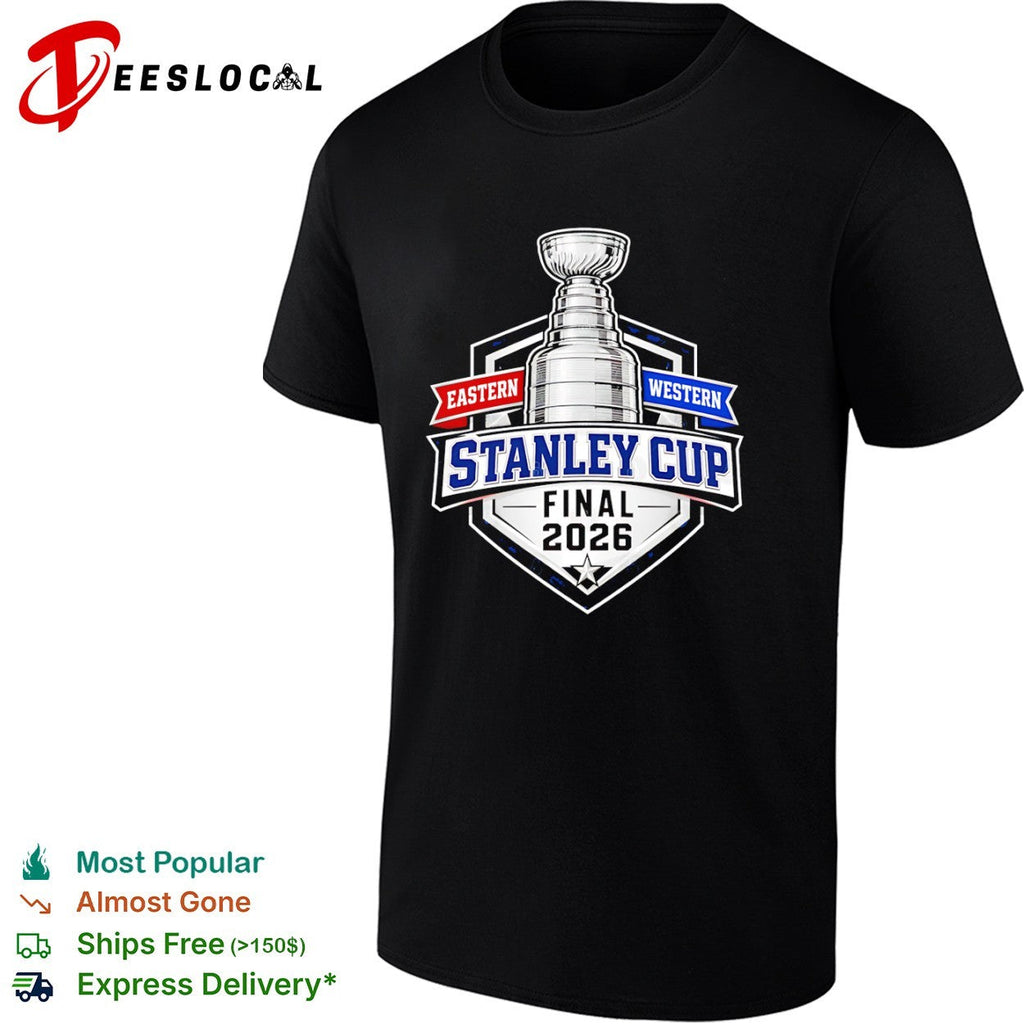 Eastern Western Stanley Cup Final 2026 NHL Hockey Championship Event Logo shirt Unisex
