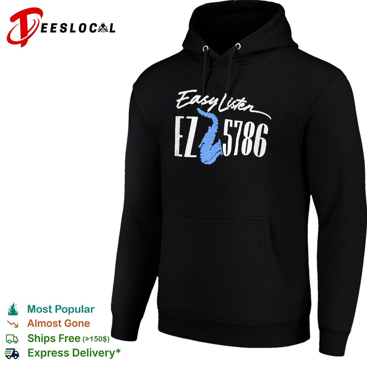 Easy Listen saxophone EZ 5786 shirt Unisex