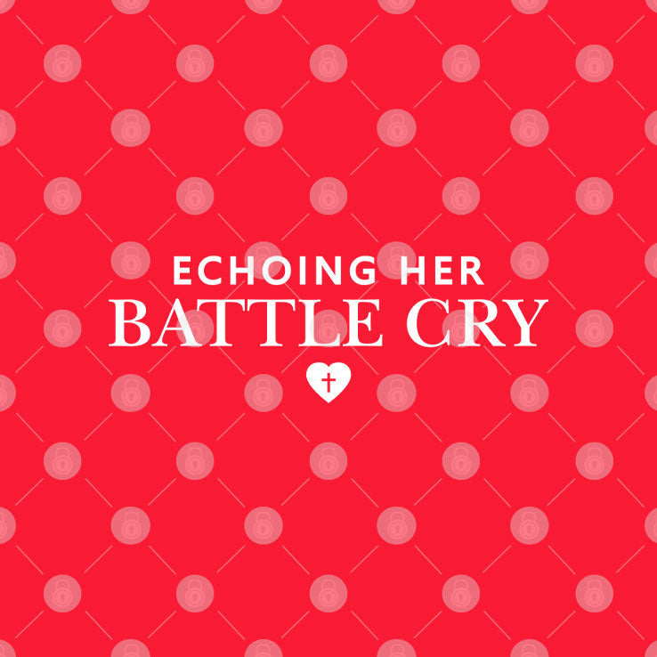 Echoing Her Battle Cry Erika Kirk T Shirt Unisex
