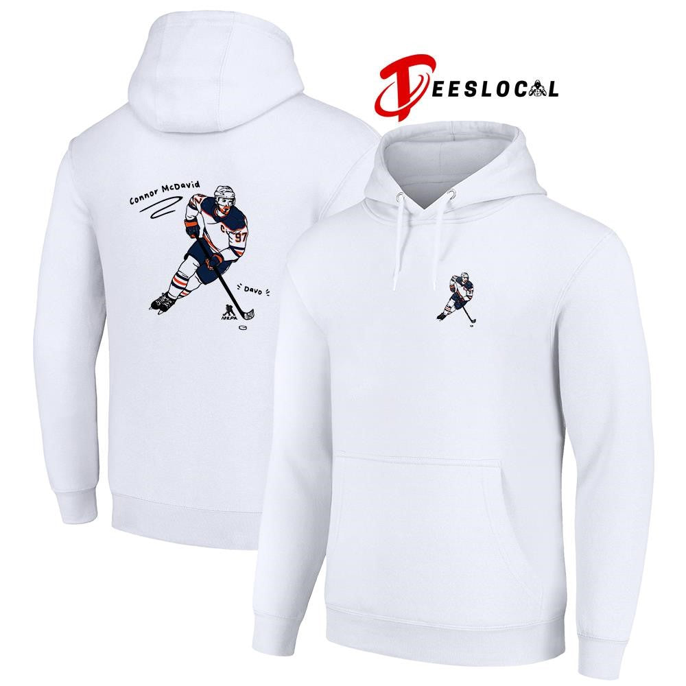 Edmonton Oilers Connor McDavid art pose shirt Unisex