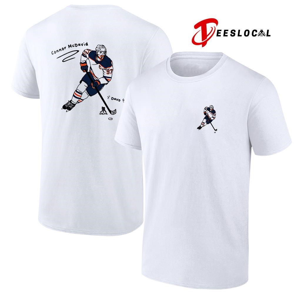 Edmonton Oilers Connor McDavid art pose shirt Unisex
