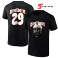 Edmonton Oilers Leon Draisaitl portrait name and number shirt Unisex
