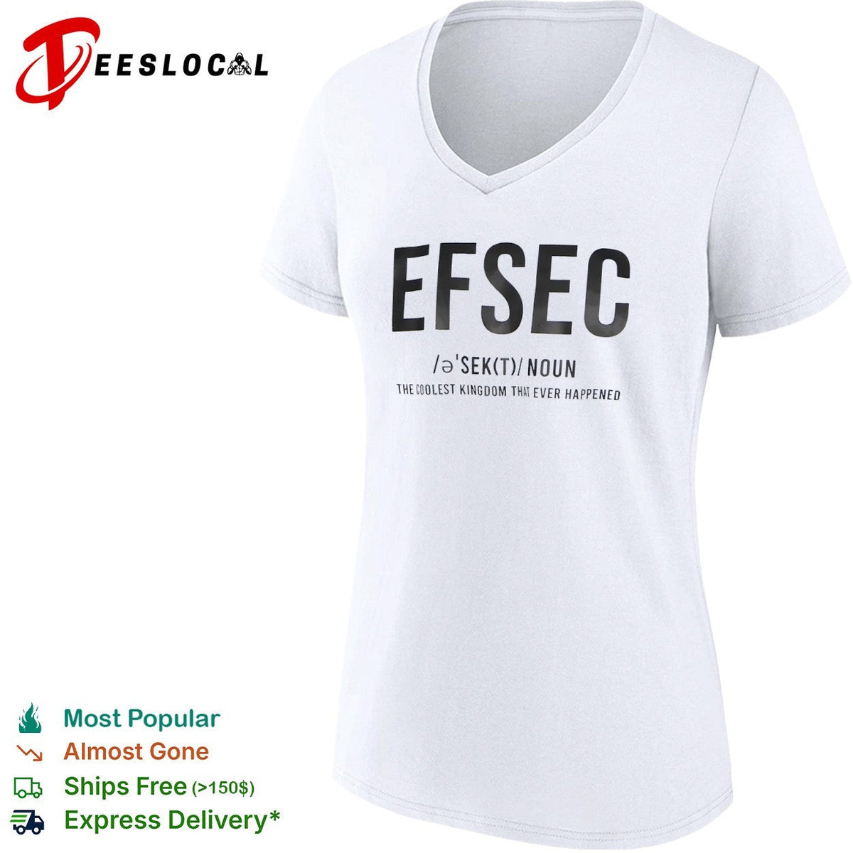 Efsec The Coolest Kingdom That Ever Happened Shirt Unisex