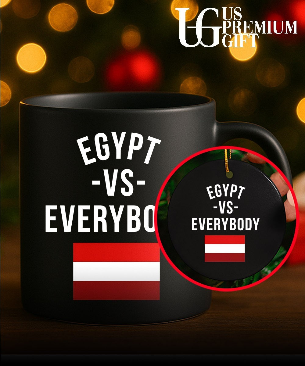 Egypt vs Everybody Egyptian Pride Nationalism flag shirt Unisex