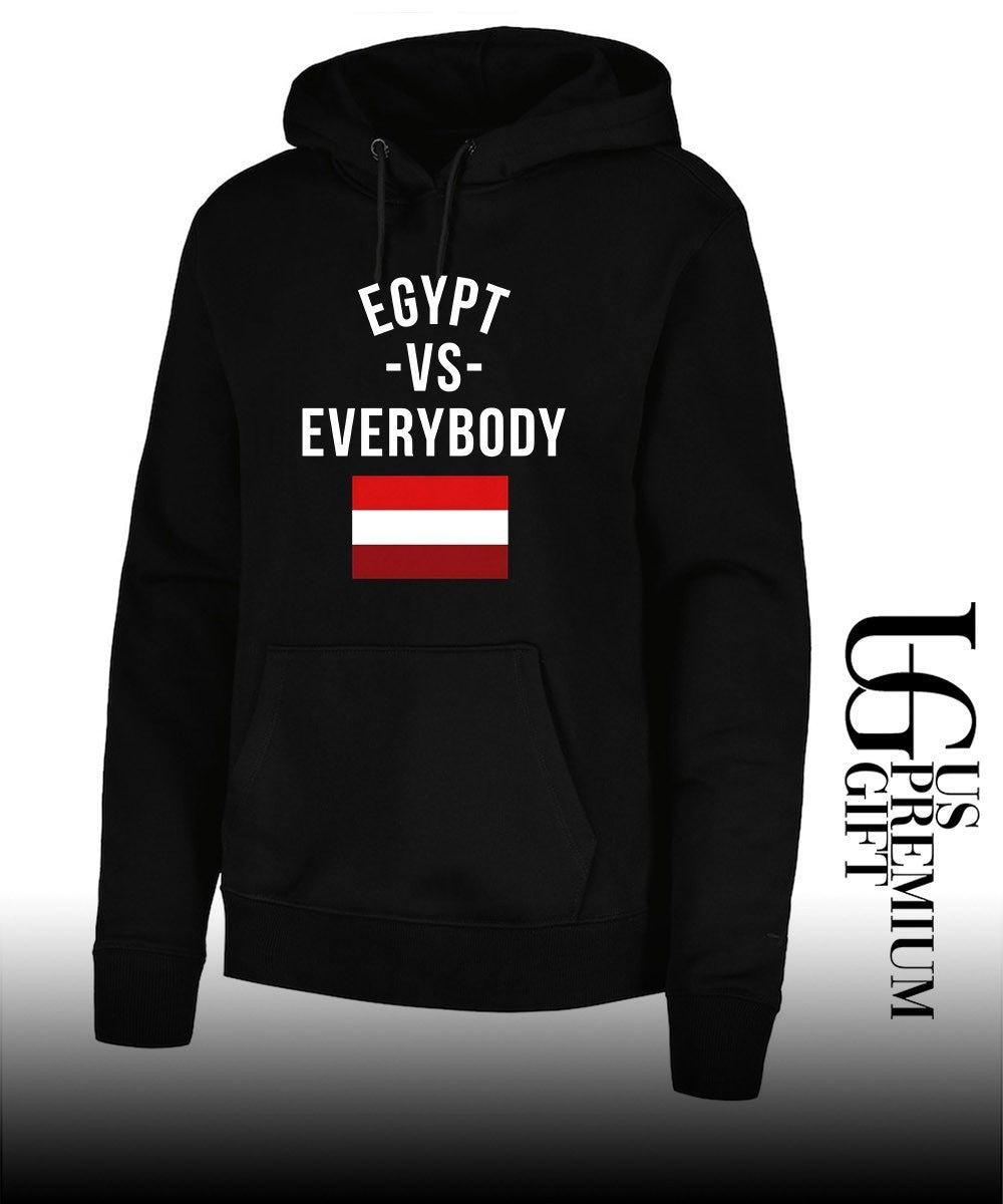 Egypt vs Everybody Egyptian Pride Nationalism flag shirt Unisex