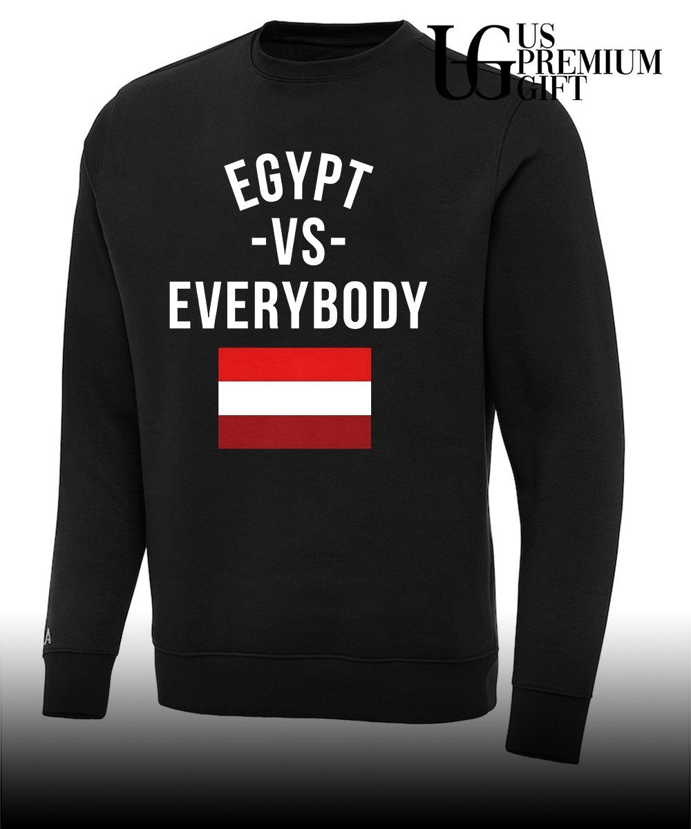 Egypt vs Everybody Egyptian Pride Nationalism flag shirt Unisex