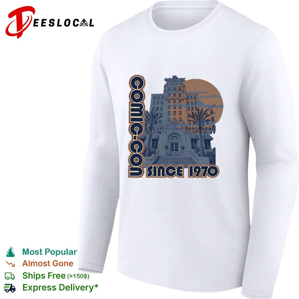 El Cortez Hotel Como Con since 1970 shirt Unisex