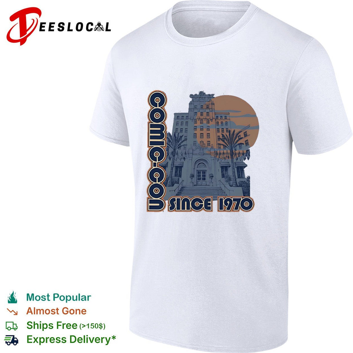 El Cortez Hotel Como Con since 1970 shirt Unisex