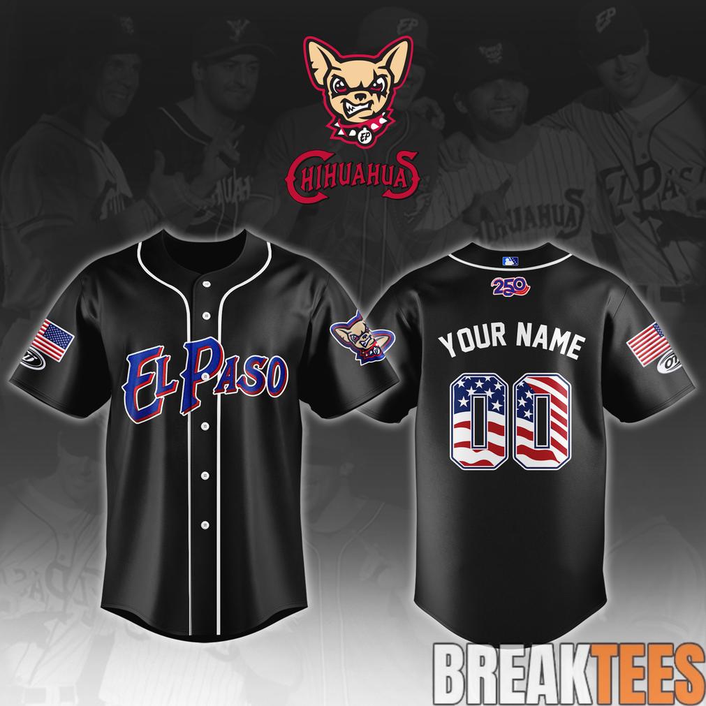 El Paso Chihuahuas 2026 4th of July 250th Jersey Unisex