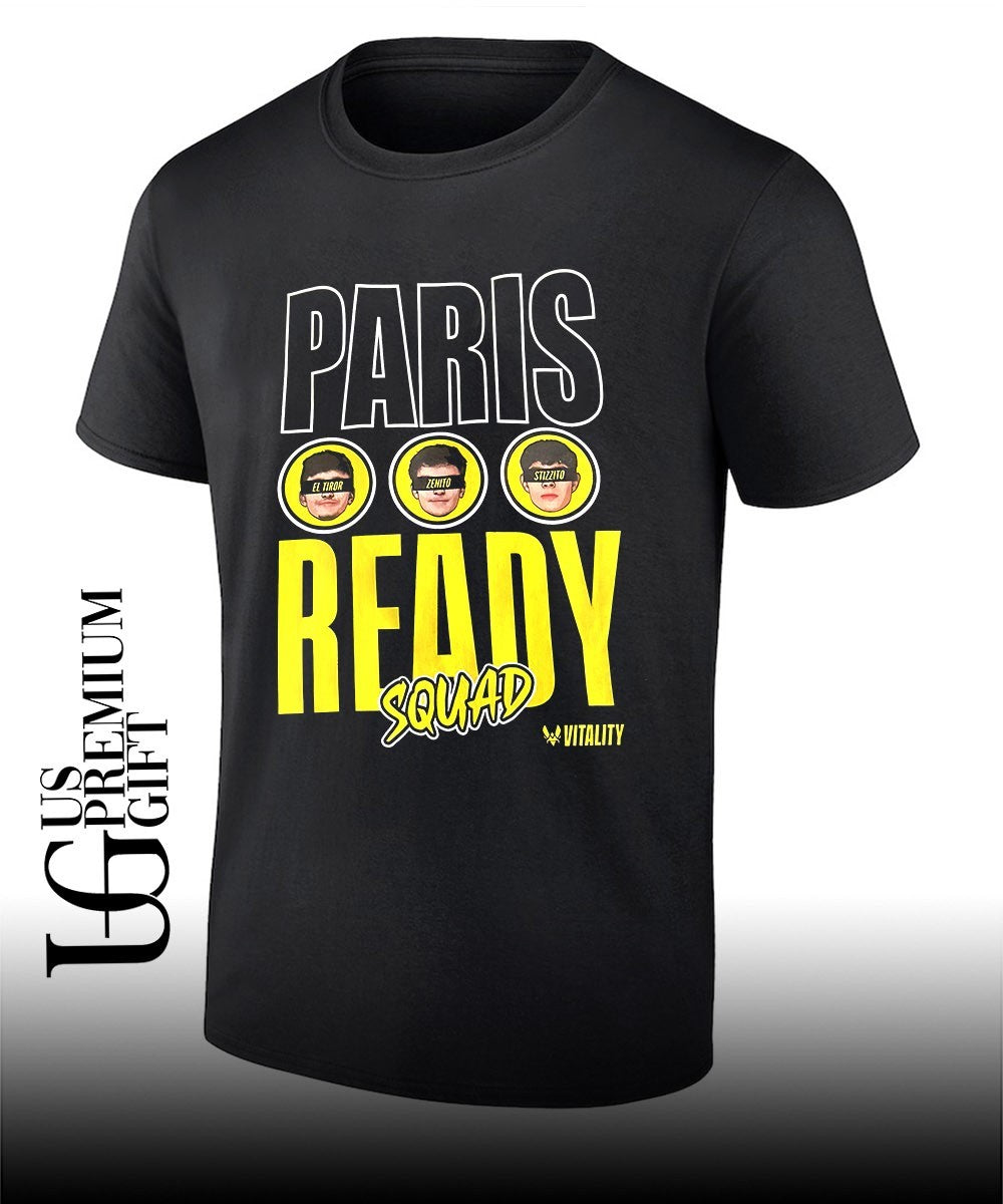 El Tiror Zenito Stizzito Paris Ready Squad Team Vitality Dearbball shirt Unisex