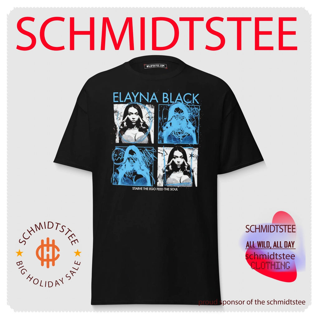 Elayna Black Starve the Ego Feed the Soul shirt Unisex