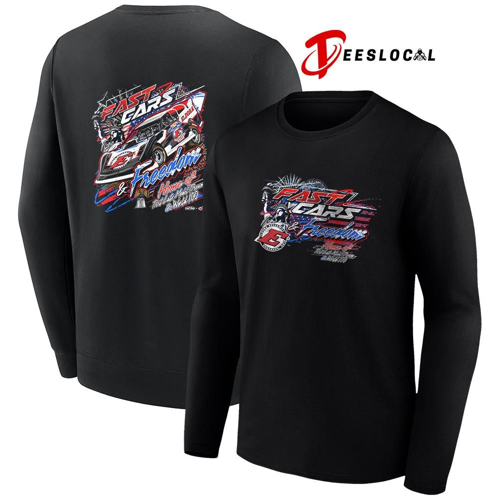 Eldora Speedway fast cars and freedom home of dirt late model dream and world graphic shirt