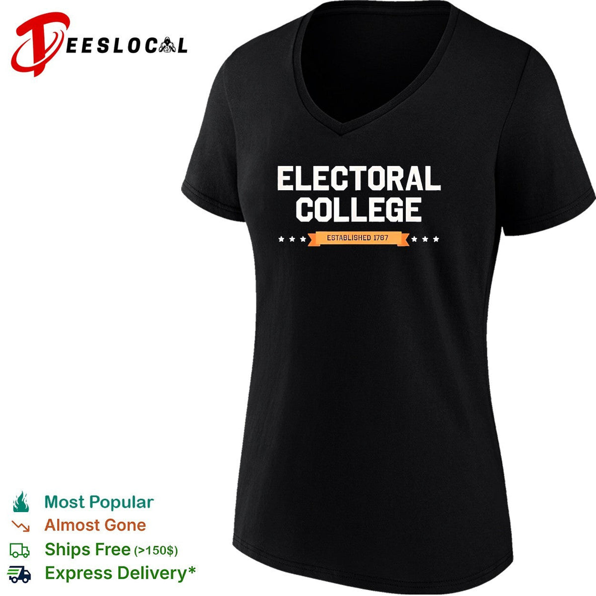 Electoral college established 1787 shirt Unisex