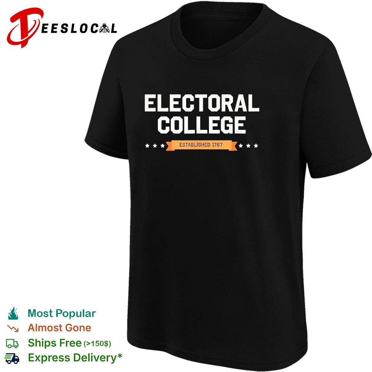 Electoral college established 1787 shirt Unisex