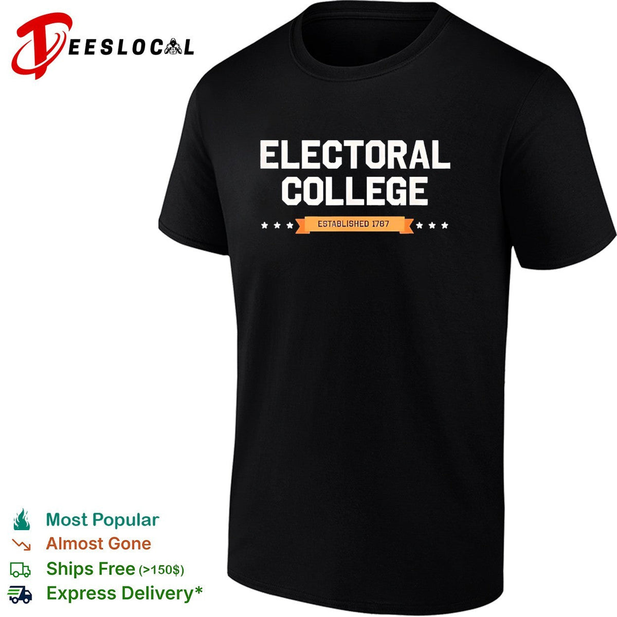 Electoral college established 1787 shirt Unisex