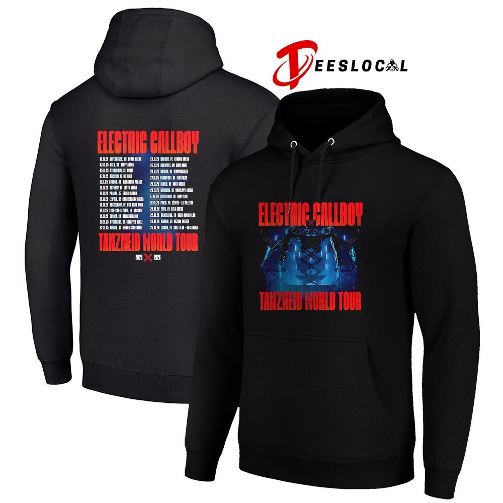 Electric Callboy Let The Good Times Roll Tanzneid world tour date schedule shirt Unisex