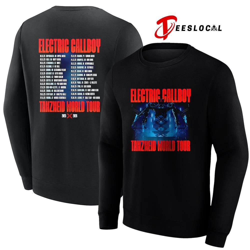 Electric Callboy Let The Good Times Roll Tanzneid world tour date schedule shirt Unisex