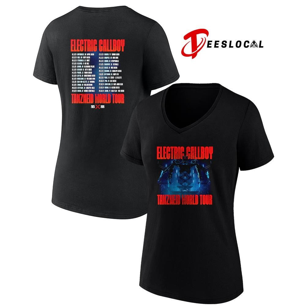 Electric Callboy Let The Good Times Roll Tanzneid world tour date schedule shirt Unisex