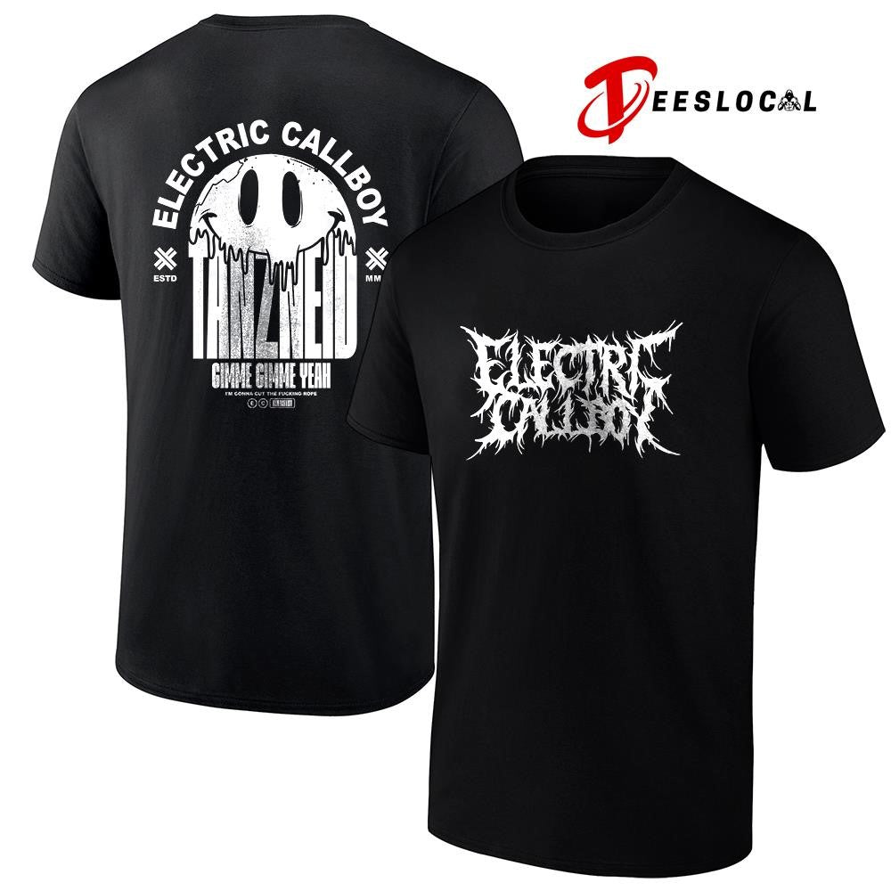 Electric Callboy Let The Good Times Roll gimme gimme yeah death core smile shirt Unisex