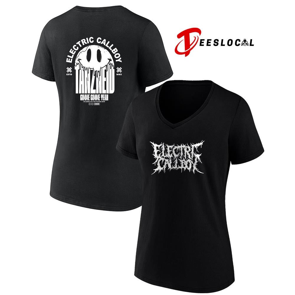 Electric Callboy Let The Good Times Roll gimme gimme yeah death core smile shirt Unisex