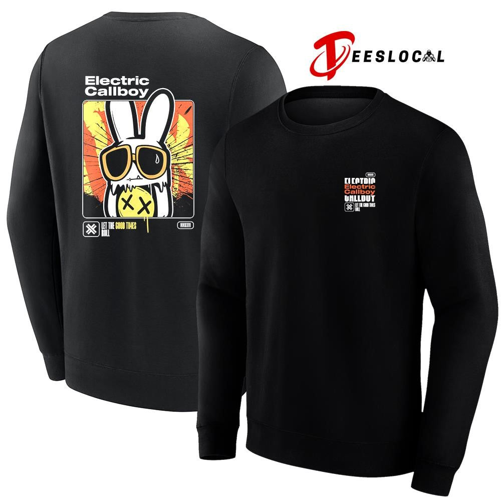 Electric Callboy Let The Good Times Roll melting bunny shirt Unisex