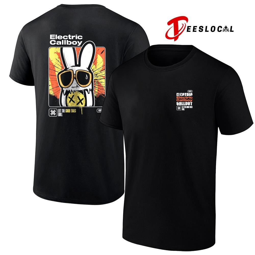 Electric Callboy Let The Good Times Roll melting bunny shirt Unisex