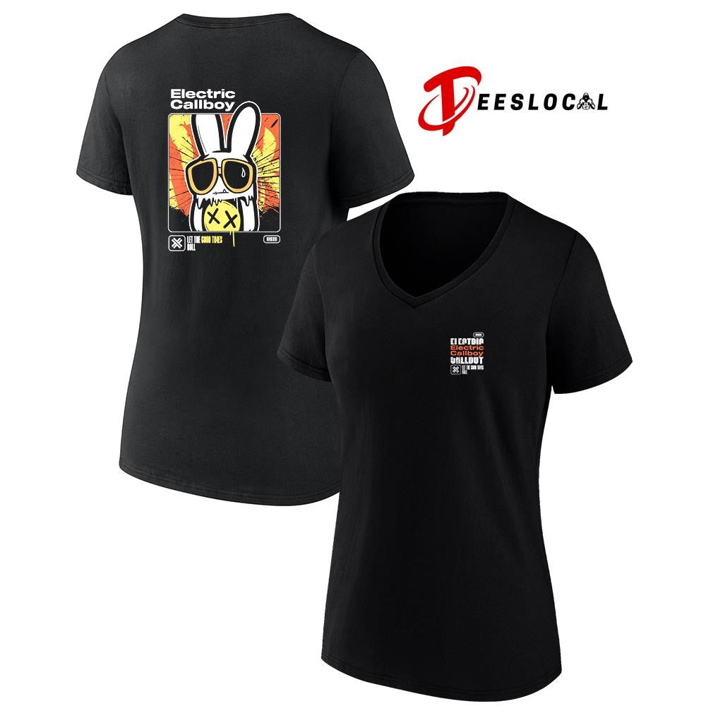 Electric Callboy Let The Good Times Roll melting bunny shirt Unisex