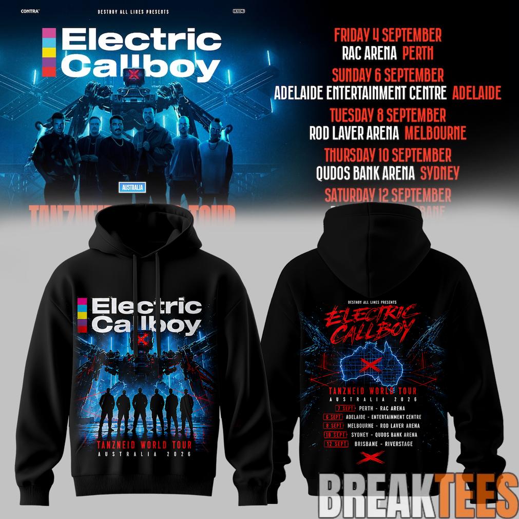 Electric Callboy TANZNEID World Tour 2026 Limited Unisex