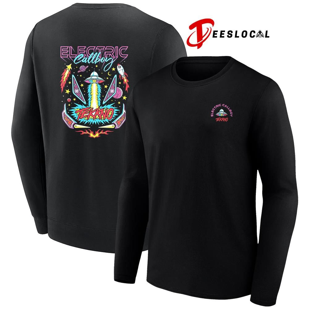 Electric Callboy Tekkno pinball shirt Unisex