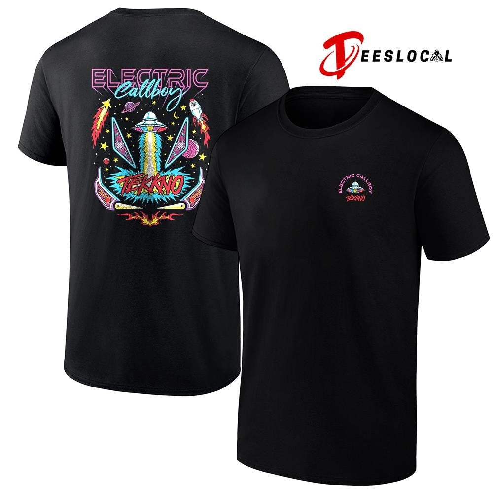Electric Callboy Tekkno pinball shirt Unisex