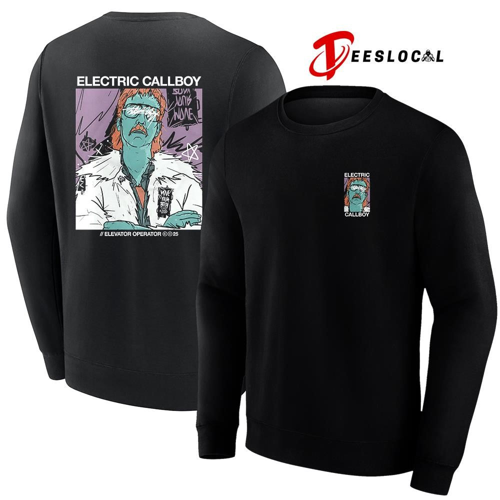 Electric Callboy elevator operator scratch shirt Unisex