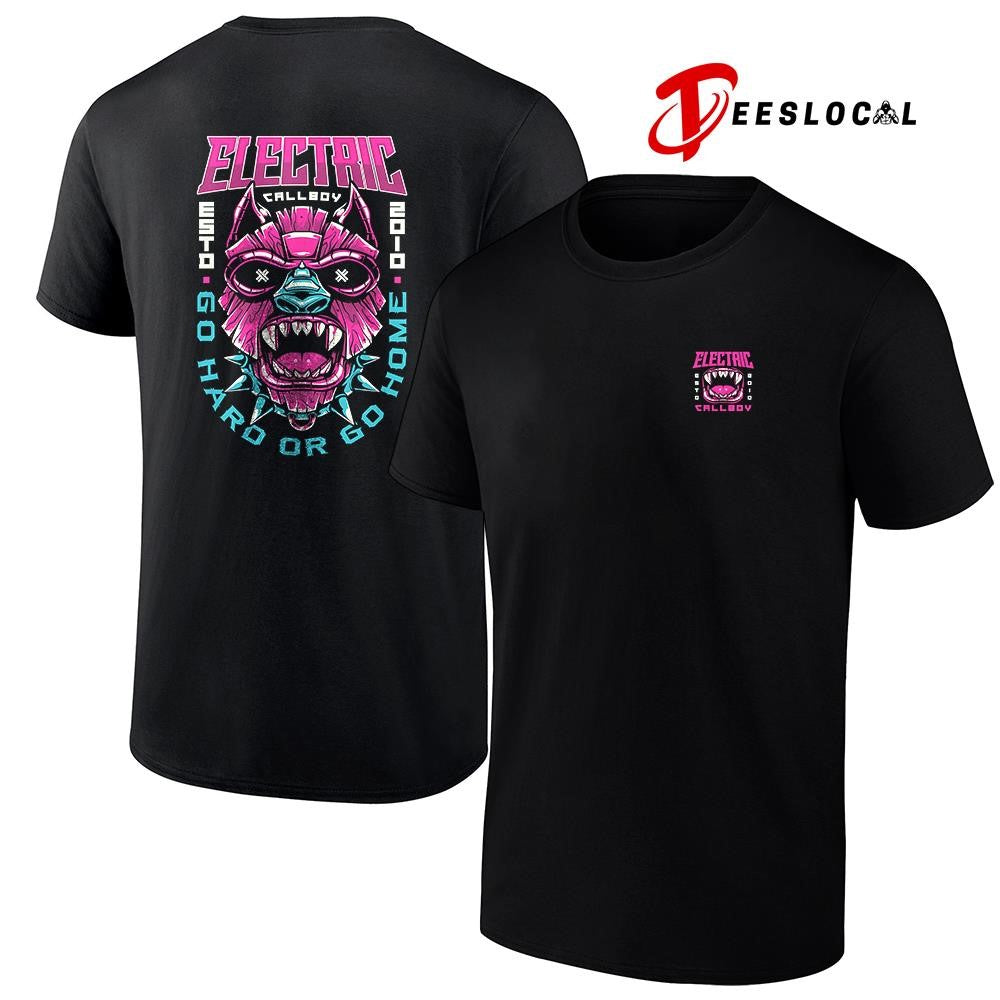 Electric Callboy go hard or go home shirt Unisex