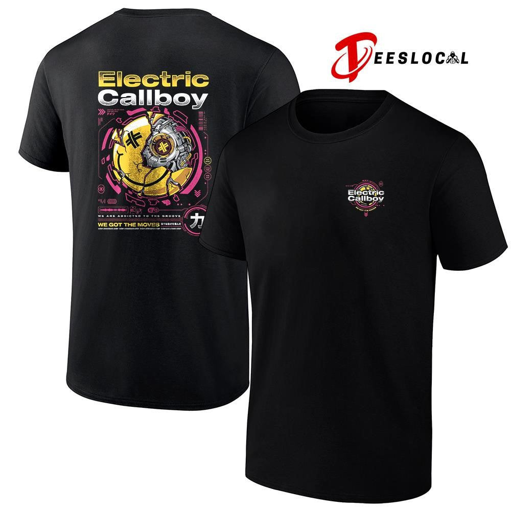 Electric Callboy we got the moves tech smile shirt Unisex