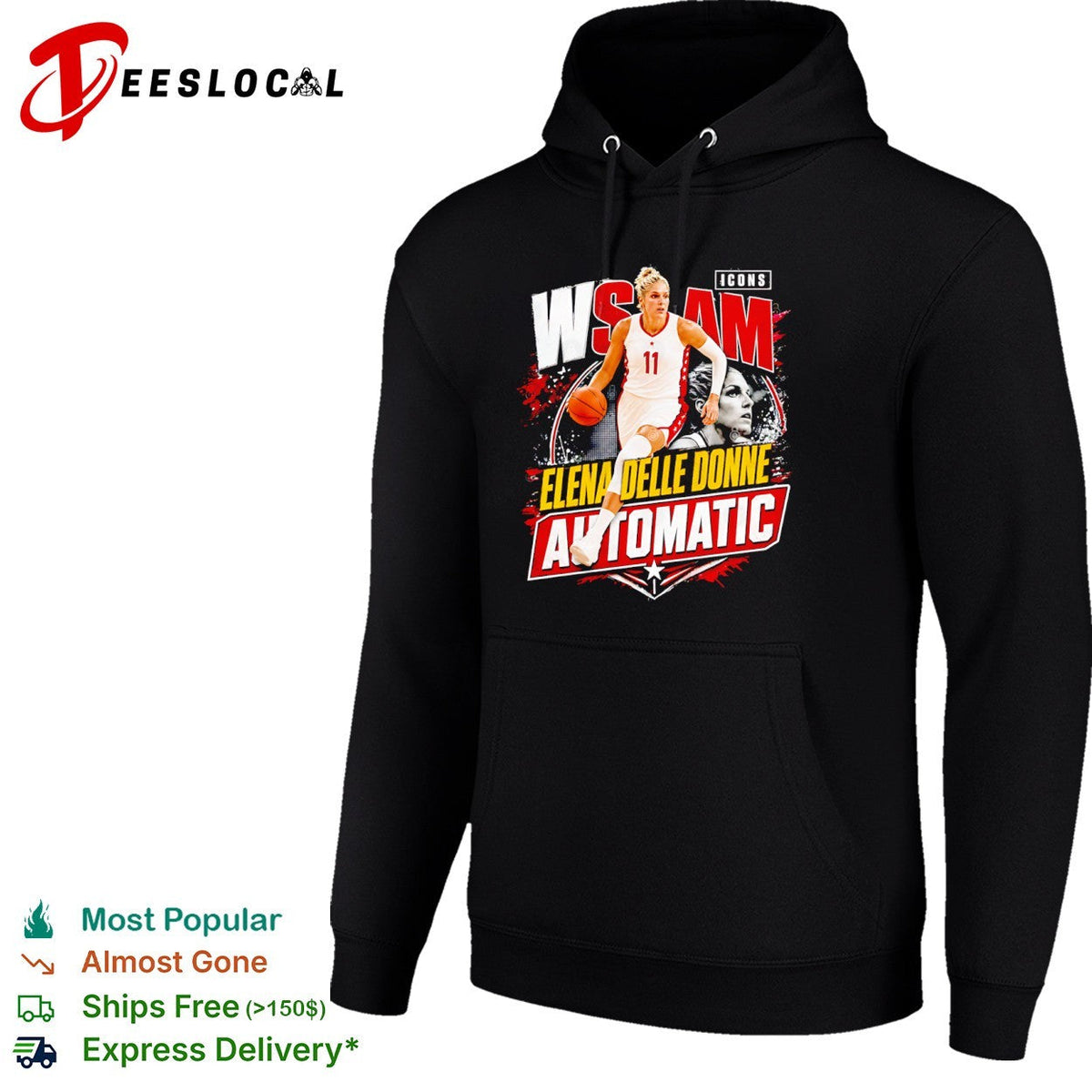 Elena Delle Donne Washington Mystics WNBA shirt Unisex