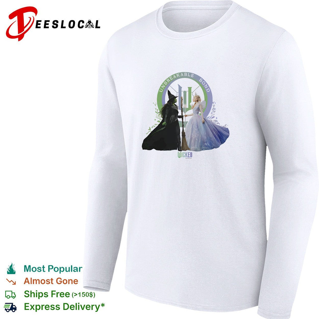 Elphaba Glinda Wicked unbreakable bond musical movie shirt Unisex