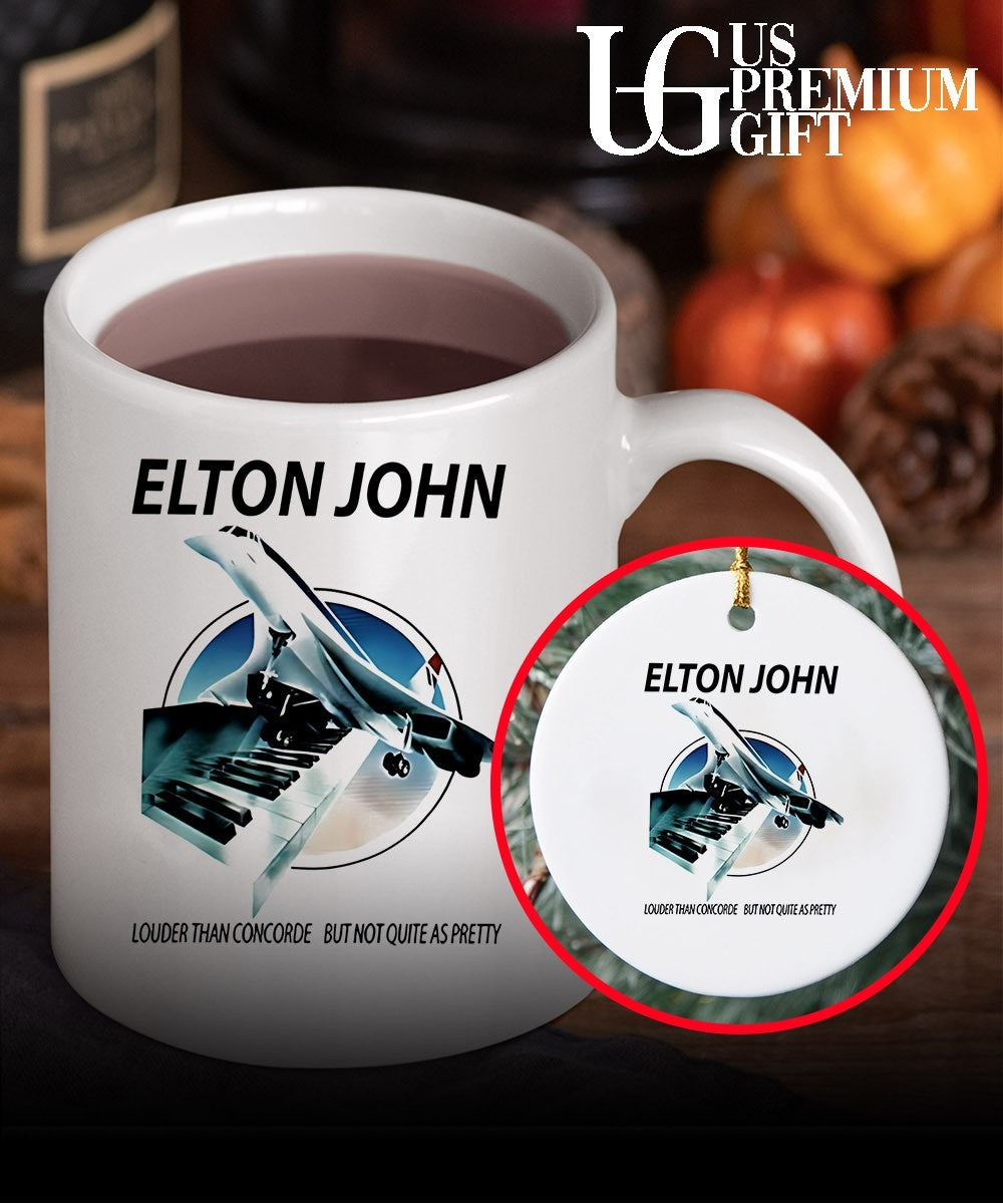 Elton John Louder Than Concorde shirt Unisex