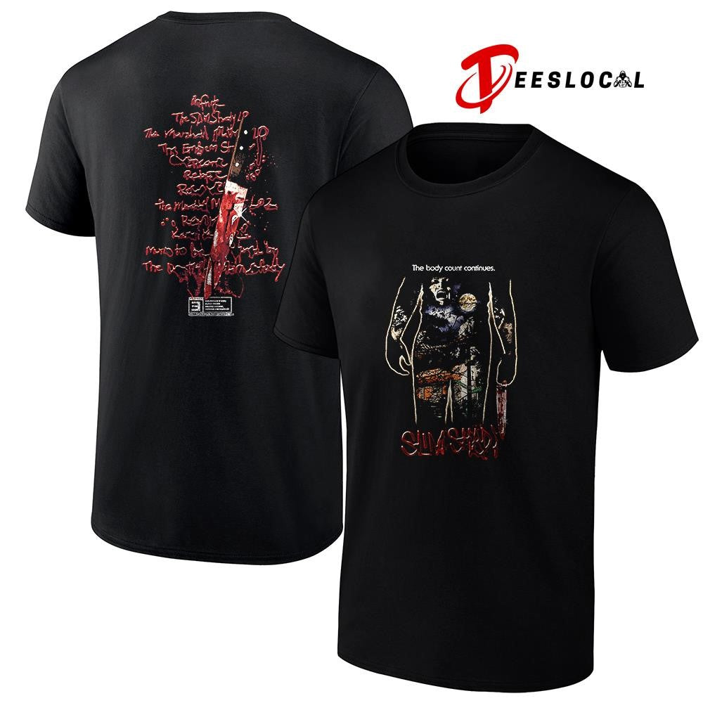 Eminem Slim Shady the body count continues Massacre Capsule graphic shirt Unisex
