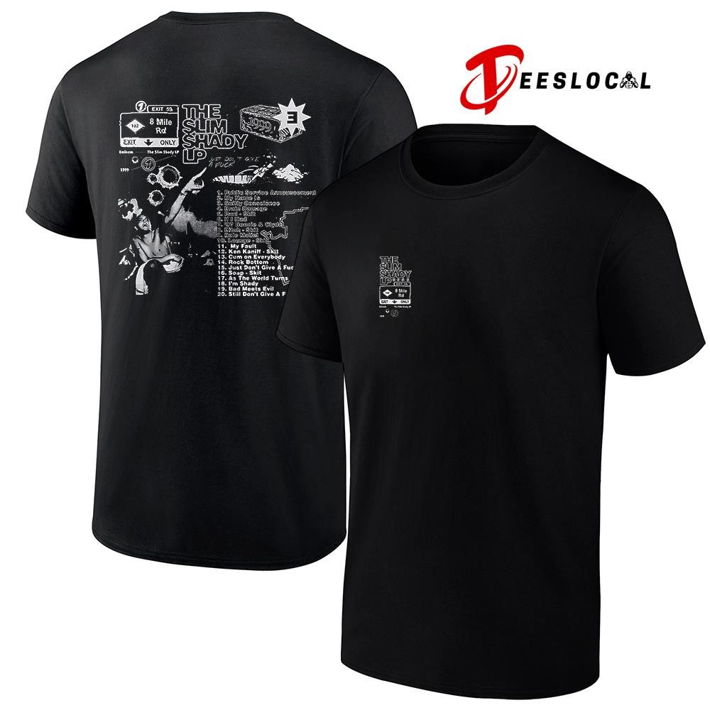 Eminem the Slim Shady LP graphic tracklist graphic shirt Unisex