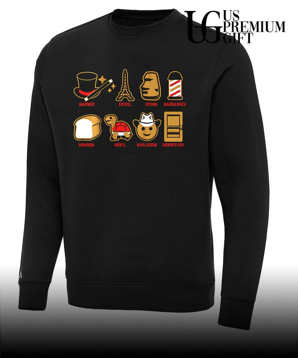 Emoji Stars Vegas Golden Knights NHL 2026 shirt Unisex
